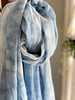Ripples ~ Organic Cotton Mull Shawl