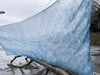 Ripples ~ Organic Cotton Mull Shawl