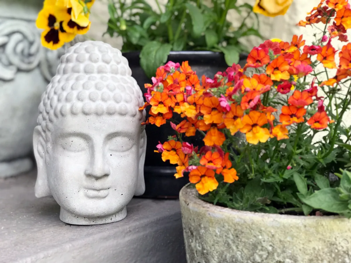 Buddha Head Statue